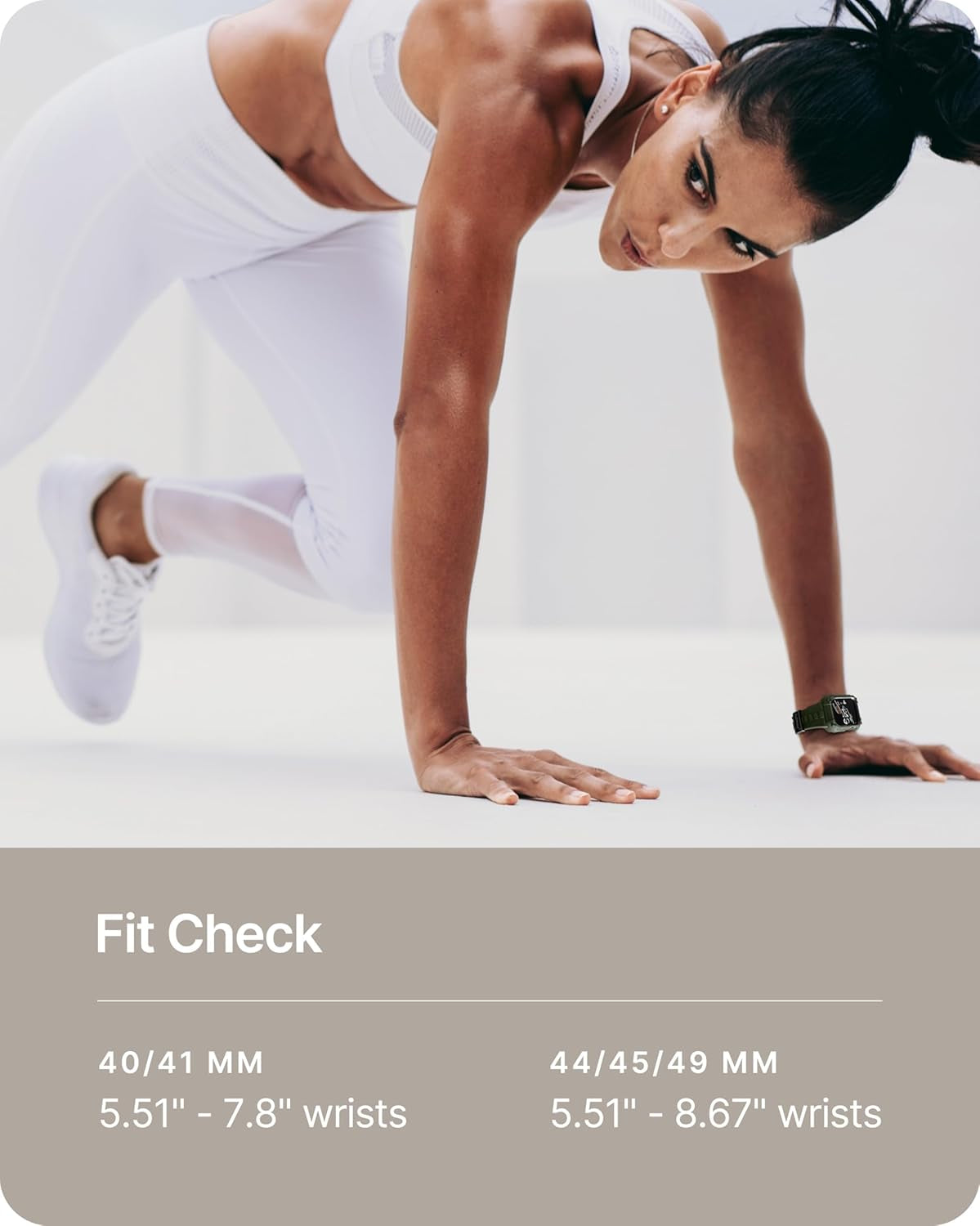 Compatible with Apple Watch Bands 41Mm 40Mm Series 9/8/7/6/5/4/SE3/SE2/SE, TPU Rugged Iwatch Strap Military Grade Shockproof Bumper Case for Men Women Army Green